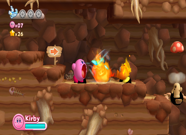 星のカービィ Wii → 星のカービィ Wii デラックス|星のカービィ Wii|ゲーム画面例(資料画像 3)