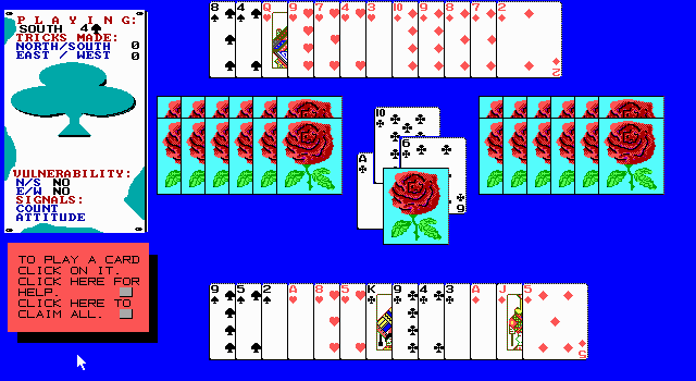 Positronic Bridge (DOS) screenshot: The game continues