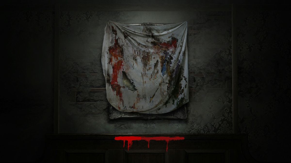 Layers of Fear (Windows) screenshot: You won't see the bloody loading screen very often.