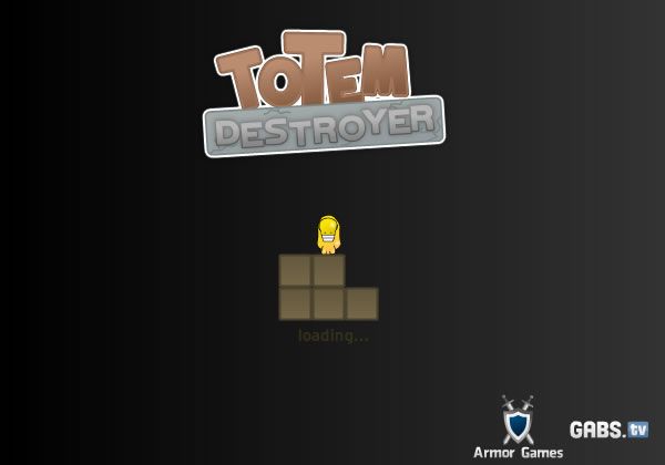 Totem Destroyer (Browser) screenshot: Loading screen