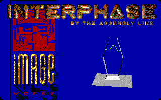 Interphase (DOS) screenshot: Title Screen (EGA)