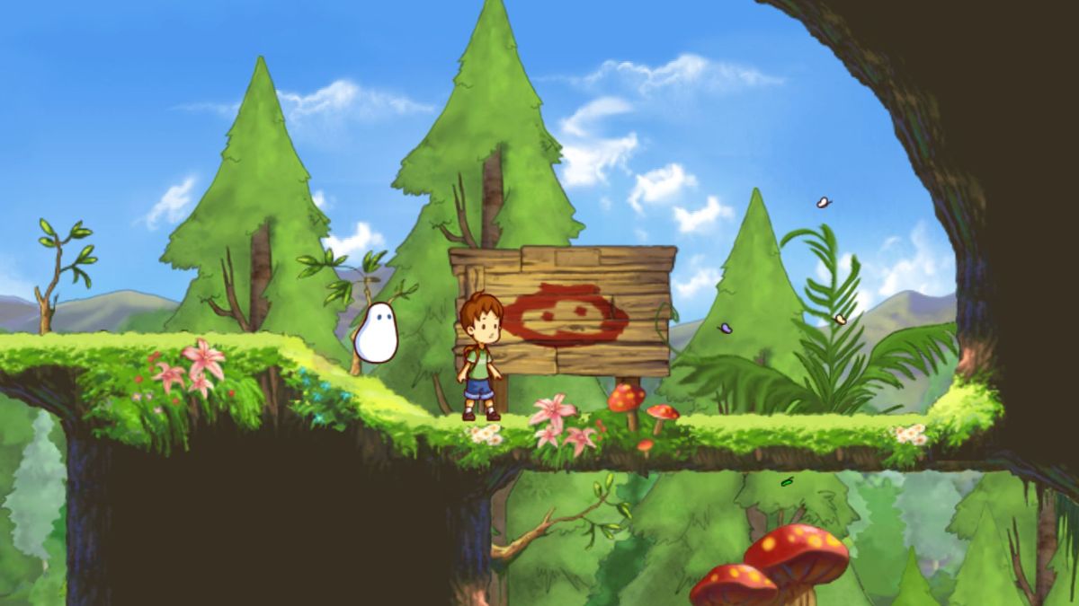 A Boy and His Blob (Xbox One) screenshot: Level 1