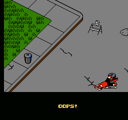 Screenshot of Rollerblade Racer (NES, 1993) - MobyGames