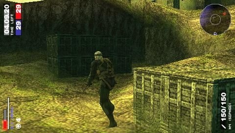 Metal Gear Solid: Portable Ops Plus (PSP) screenshot: Playing online is fun...
