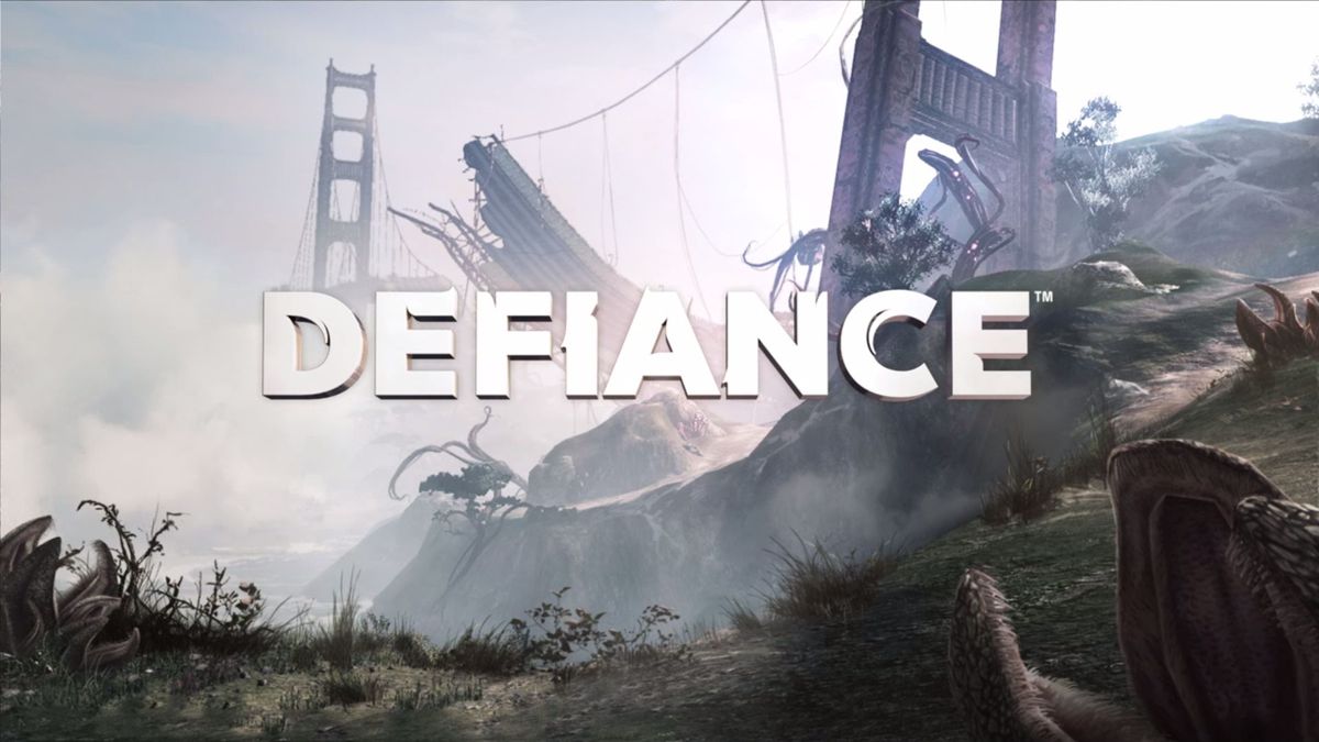 Defiance (Windows) screenshot: The title screen