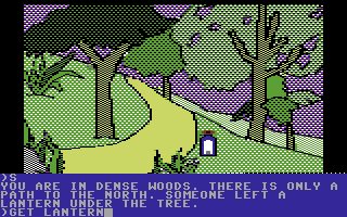 Death in the Caribbean (Commodore 64) screenshot: A lantern.