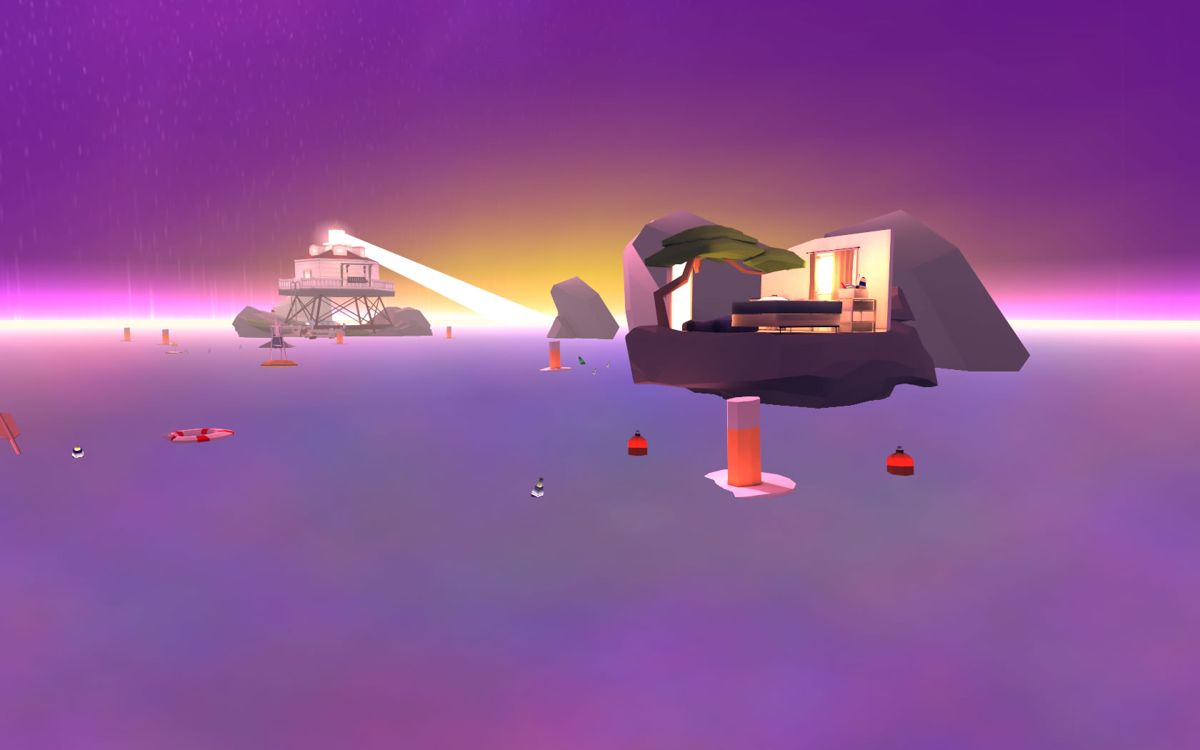 That Dragon, Cancer (Windows) screenshot: Progress towards the lighthouse