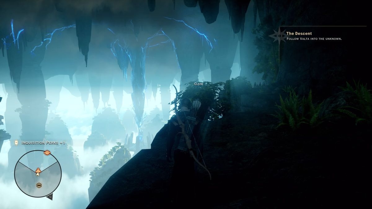 Dragon Age: Inquisition - The Descent (PlayStation 4) screenshot: Getting closer to the source of the tremors
