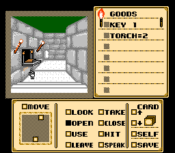 Shadowgate (NES) screenshot: A book?
