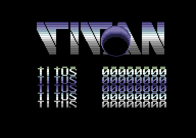 Titan (Commodore 64) screenshot: High scores