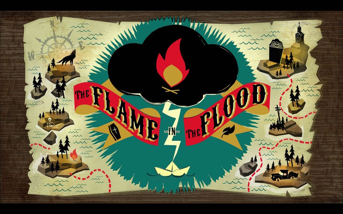 The Flame in the Flood (Windows) screenshot: Title screen