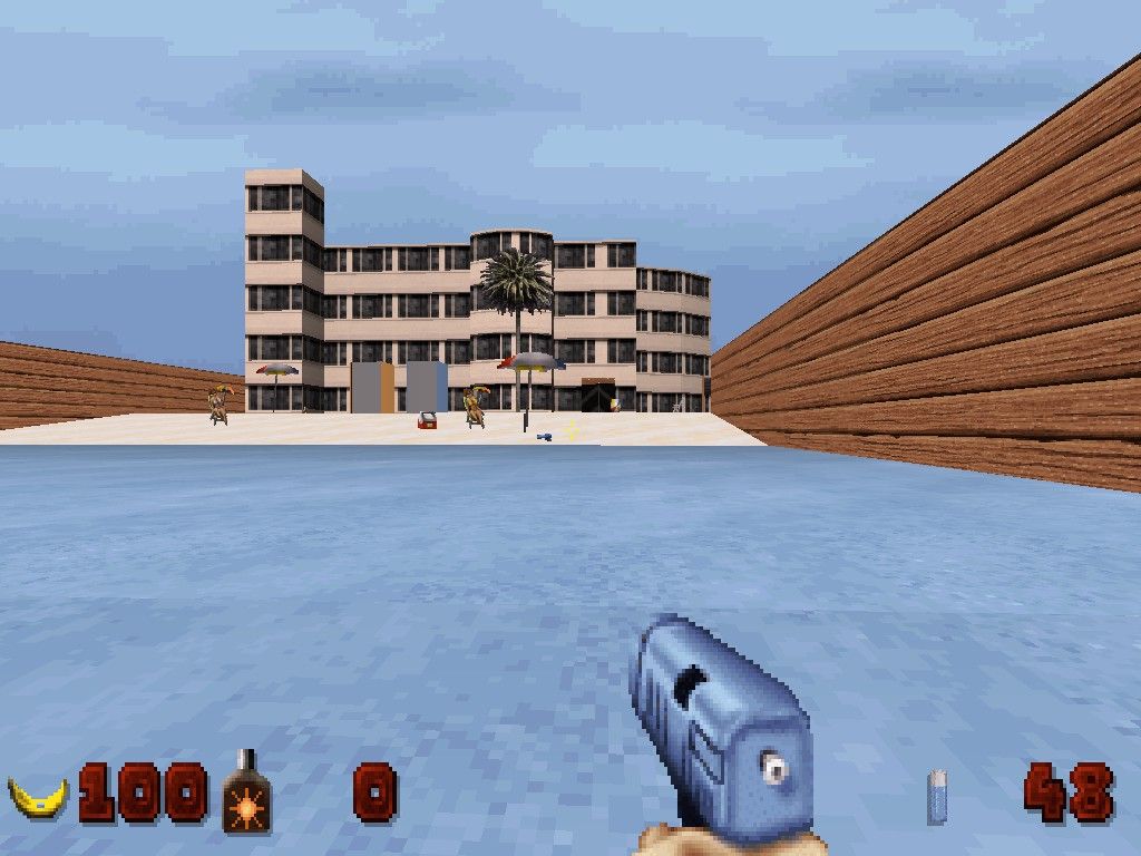 3D Realms: Anthology - Steam Edition (Windows) screenshot: (Duke Caribbean: Life's a Beach): Starting the single player game
