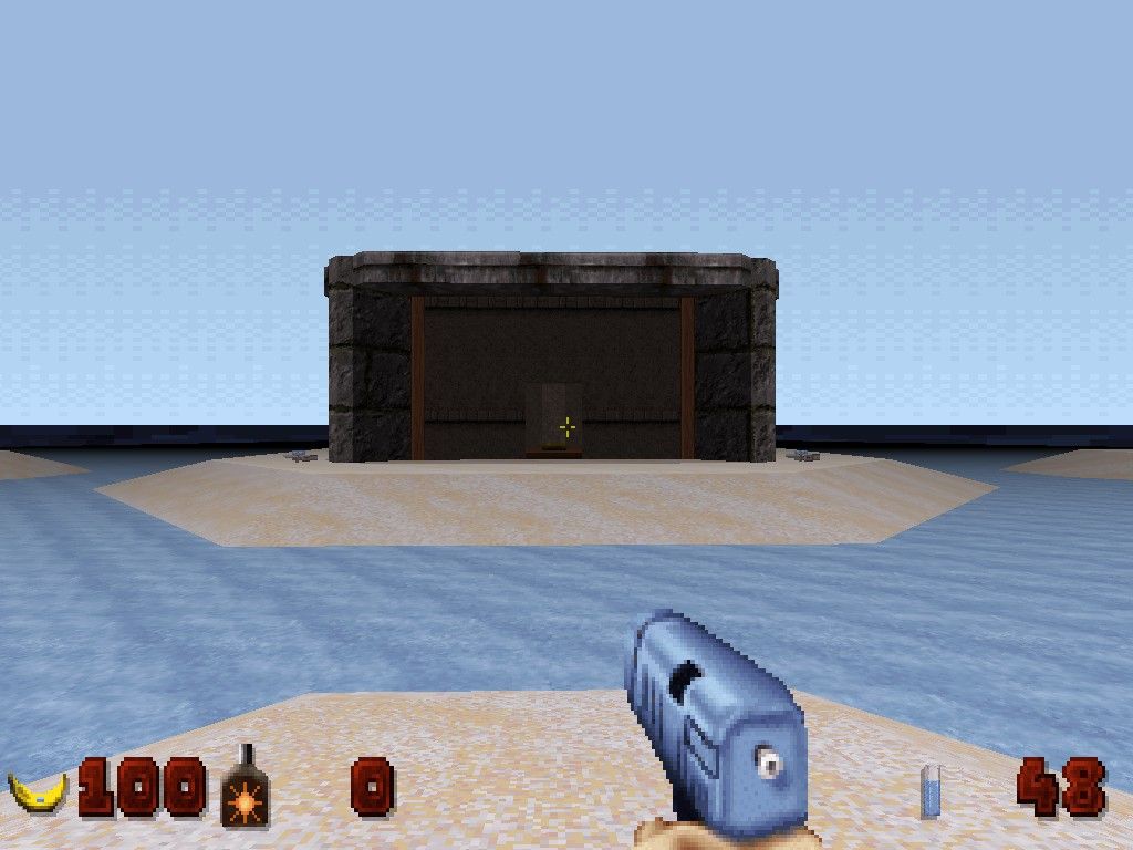 3D Realms: Anthology - Steam Edition (Windows) screenshot: (Duke Caribbean: Life's a Beach): One of the multiplayer maps