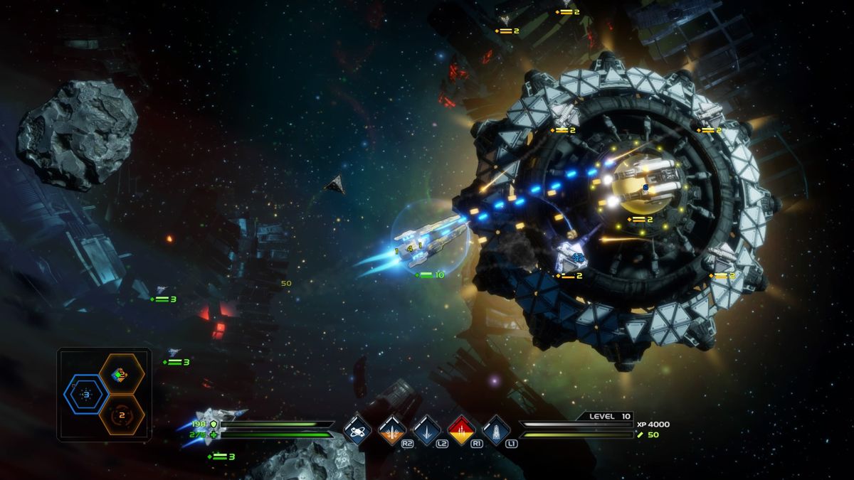 Dead Star (PlayStation 4) screenshot: Heavy cannon