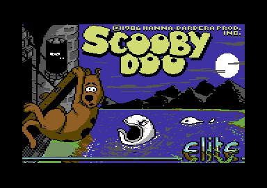 Screenshot of Scooby-Doo (Commodore 64, 1986) - MobyGames