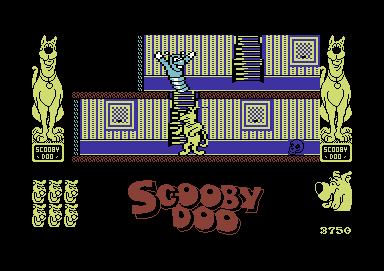 Scooby-Doo (Commodore 64) screenshot: Level 2