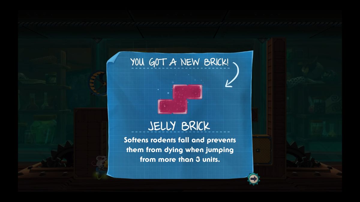 MouseCraft (PlayStation 4) screenshot: Jelly brick