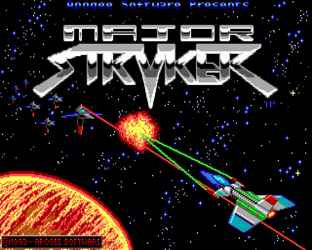 3D Realms: Anthology - Steam Edition (Windows) screenshot: (Major Stryker): Title screen