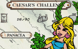 Astérix: Caesar's Challenge (DOS) screenshot: Panacea wins
