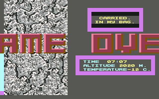 Final Assault (Commodore 64) screenshot: Game Over