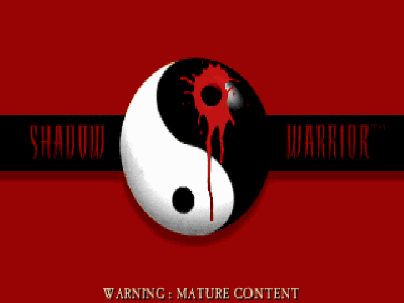 3D Realms: Anthology - Steam Edition (Windows) screenshot: (Shadow Warrior): Title screen
