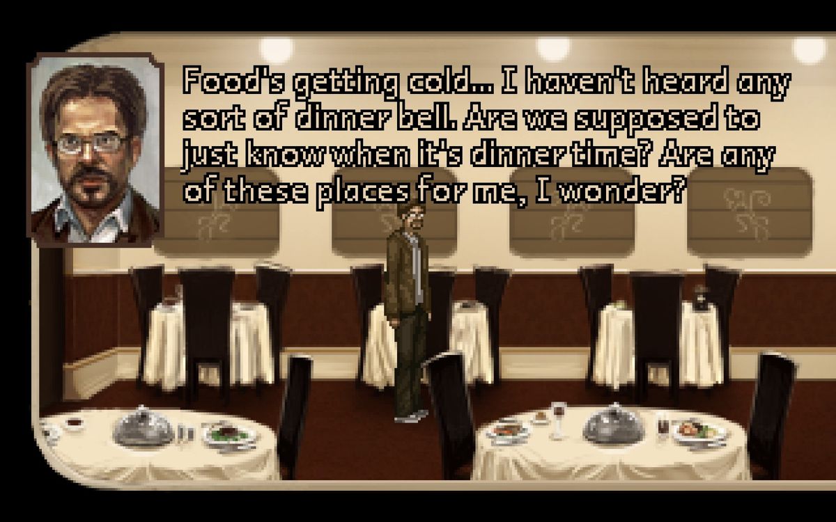 The Charnel House Trilogy (Windows) screenshot: I am getting kinda hungry, actually...