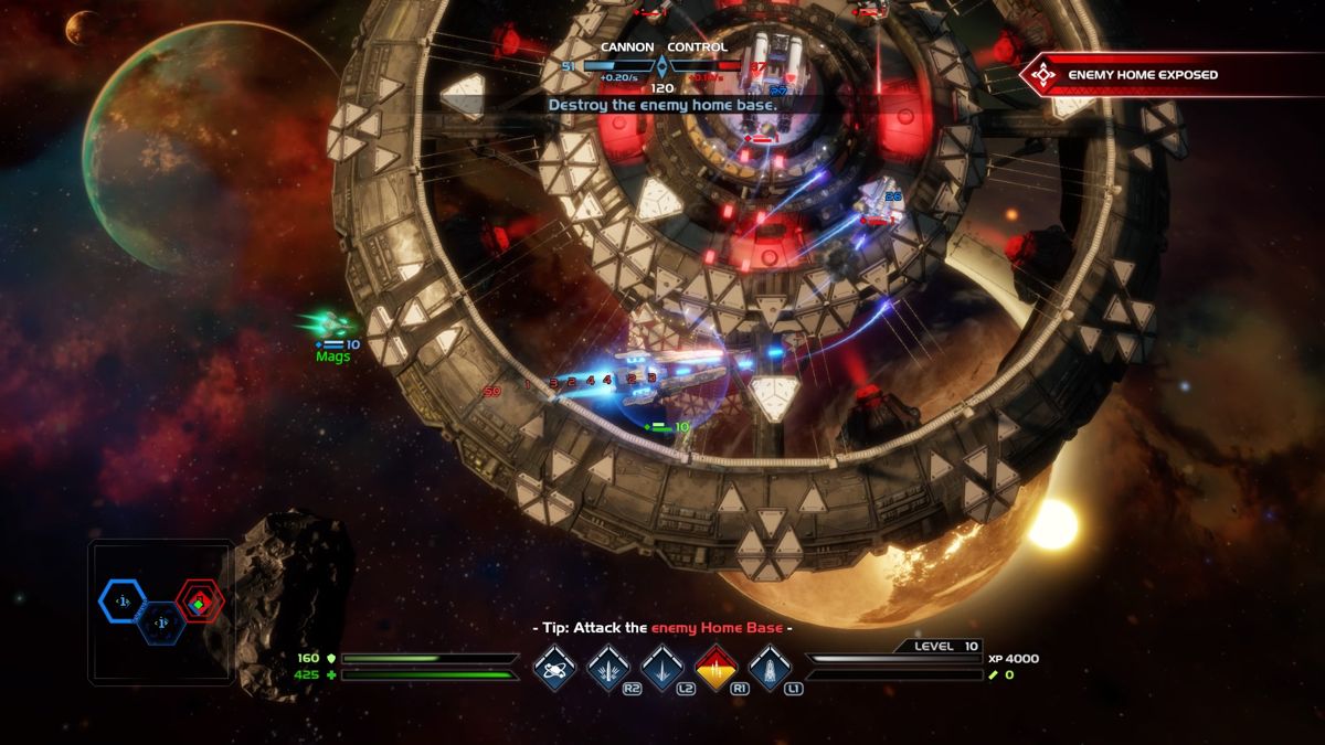 Dead Star (PlayStation 4) screenshot: War zone