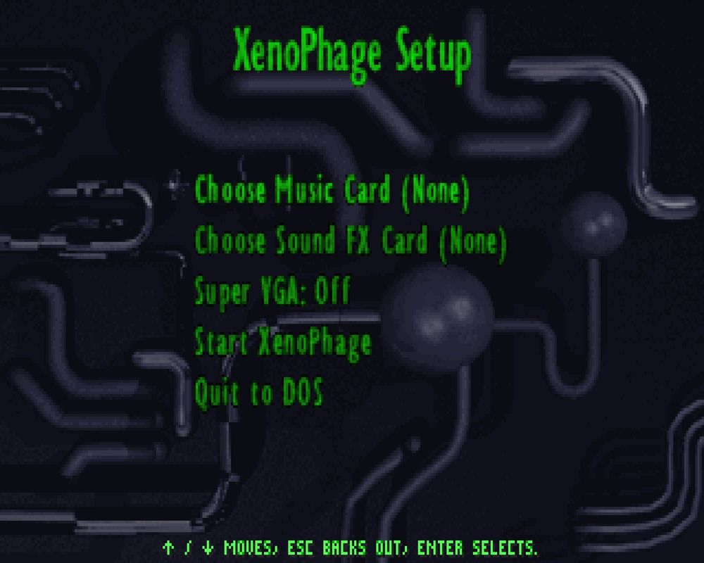 3D Realms: Anthology - Steam Edition (Windows) screenshot: (Xenophage: Alien Bloodsport): Setup menu