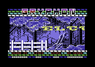 Gryphon (Commodore 64) screenshot: Title