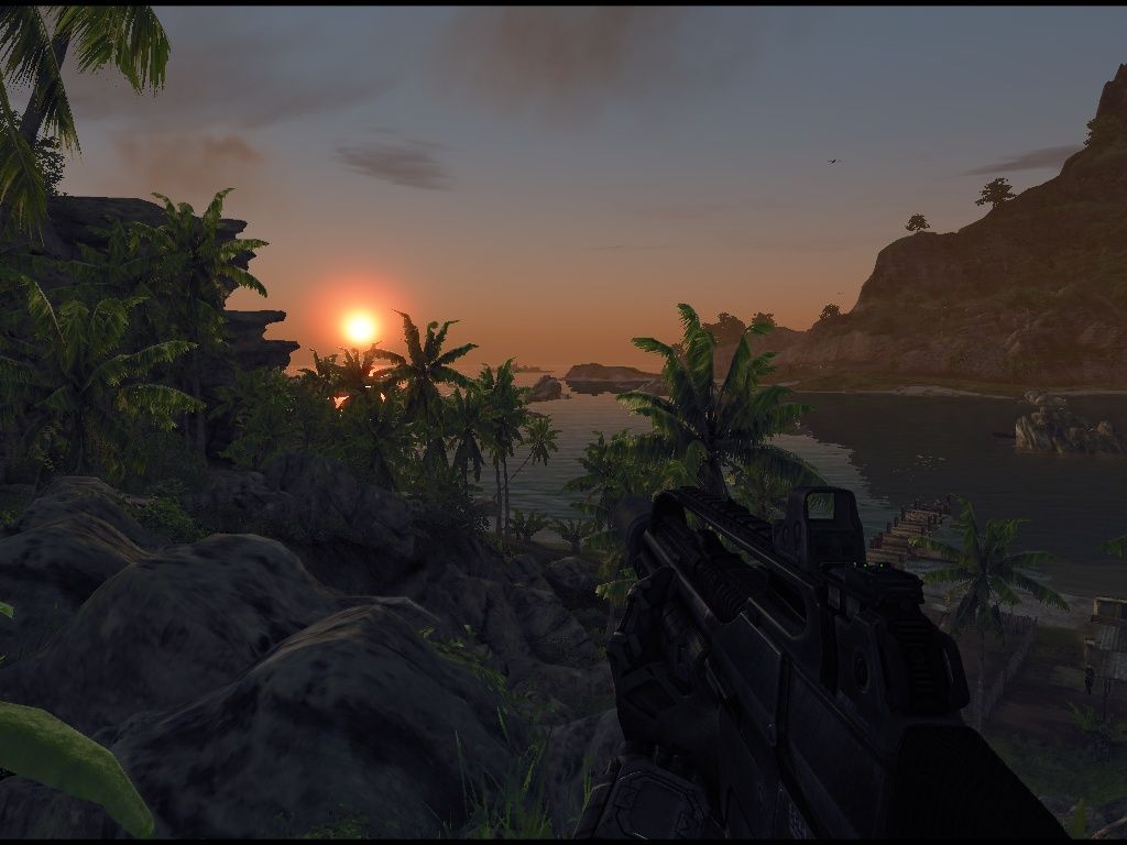 Crysis (Windows) screenshot: The sun rises.