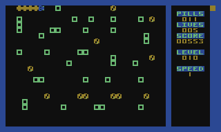 Time Bandit (Atari 8-bit) screenshot: Level 10