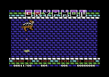 Gryphon (Commodore 64) screenshot: Bonus level