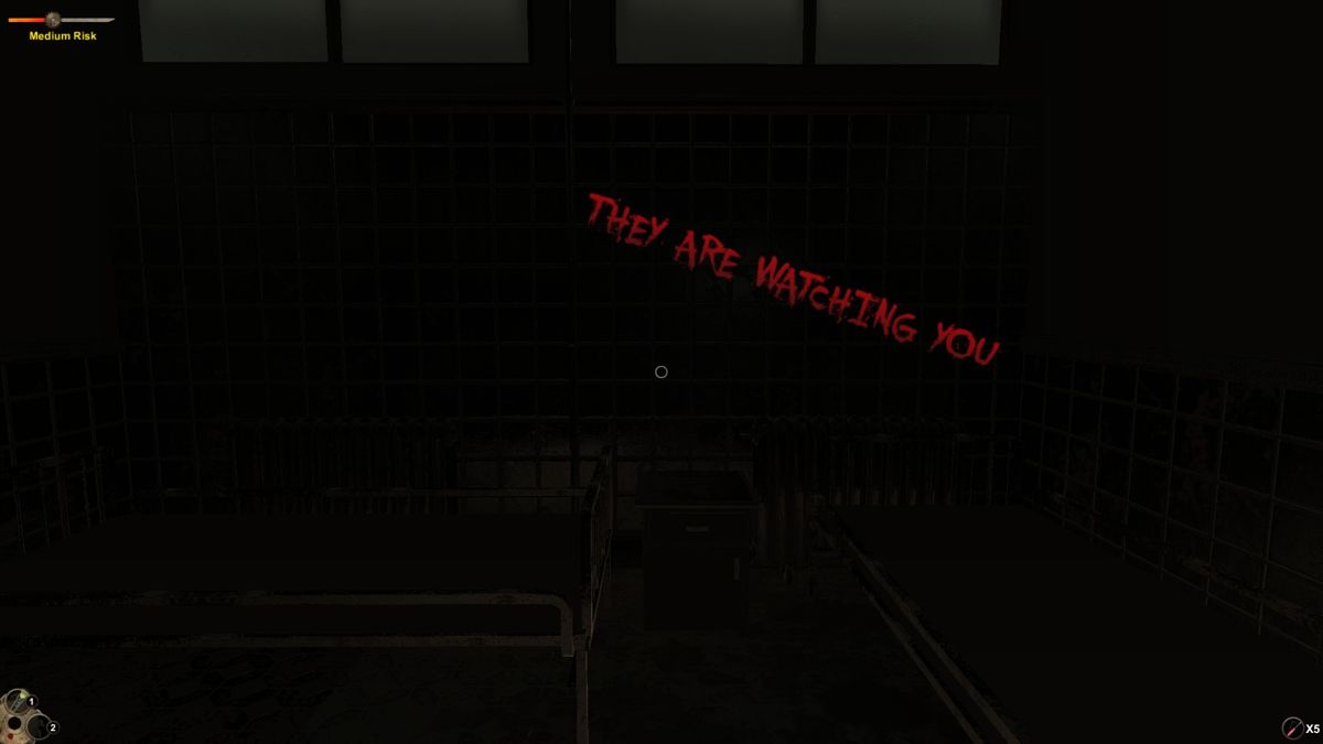 Horror in the Asylum (Windows) screenshot: Who are watching?