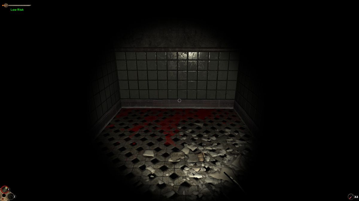 Horror in the Asylum (Windows) screenshot: Looks like the wall can be moved.