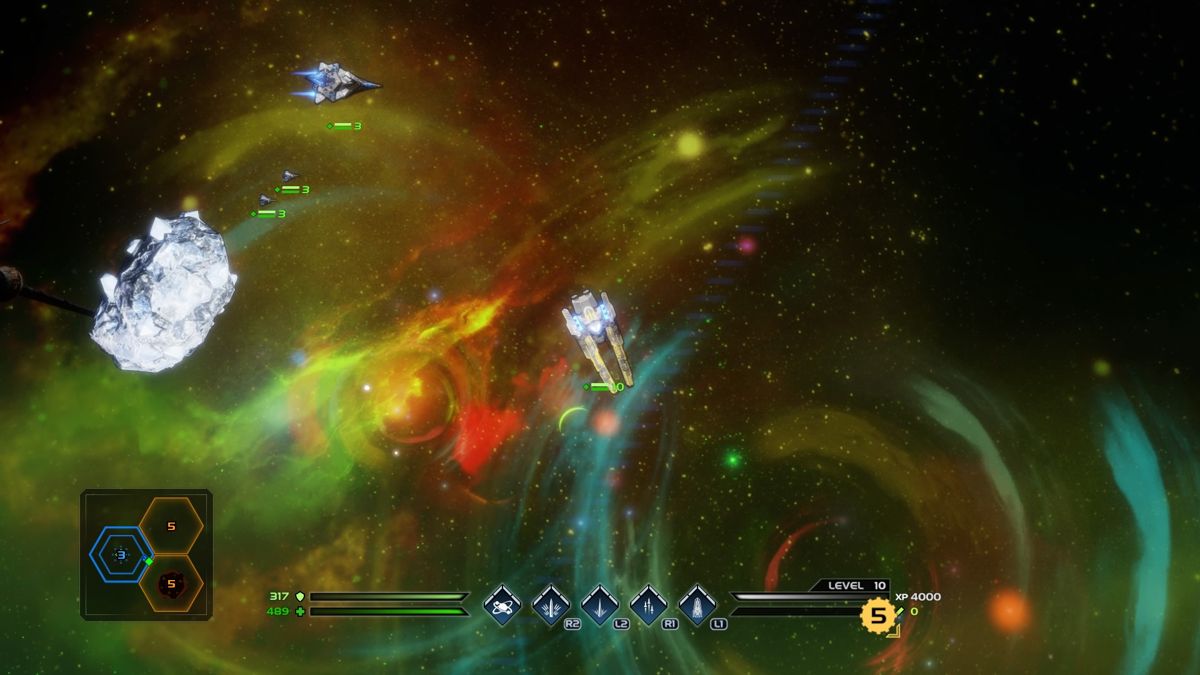 Dead Star (PlayStation 4) screenshot: Deep space