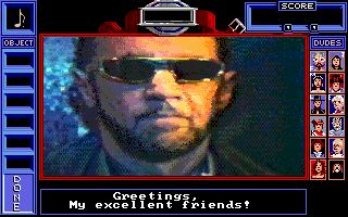 Bill & Ted's Excellent Adventure (DOS) screenshot: "Rufus!" (MCGA/VGA)