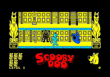 Screenshot of Scooby-Doo (Amstrad CPC, 1986) - MobyGames