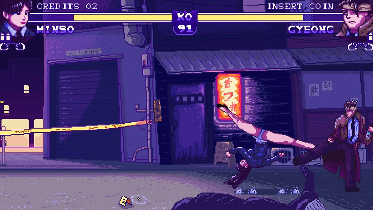 Verdict: Guilty (Windows) screenshot: Chun Li impersonator