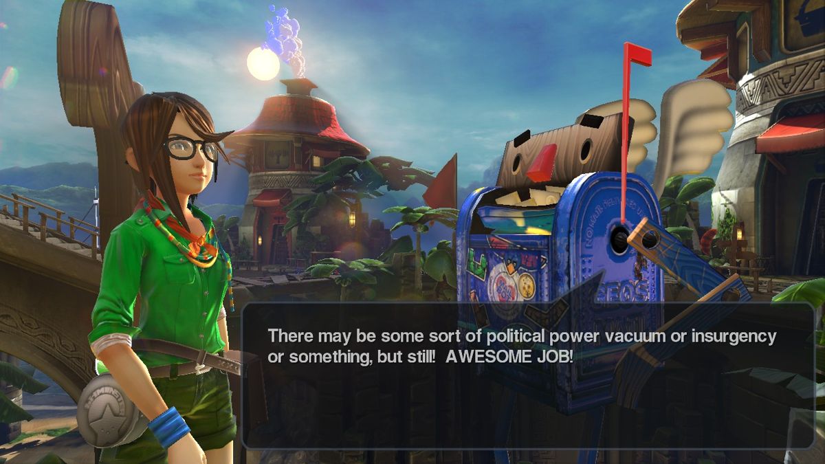 Lili (Windows) screenshot: I expect a generous reward for my effort.