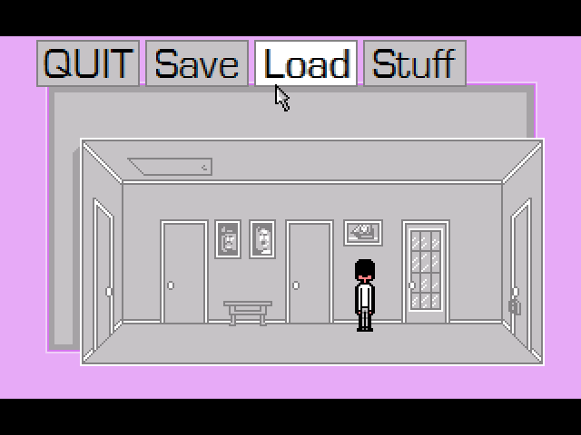 This Game (Windows) screenshot: Hallway