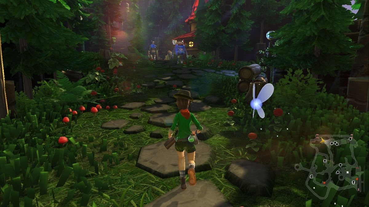Lili (Windows) screenshot: A colorful world.