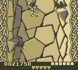 Battletoads (Game Boy) screenshot: Second Level