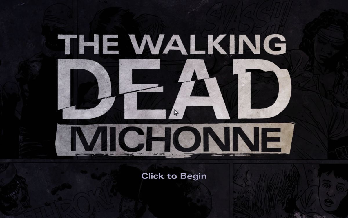 The Walking Dead: Michonne (Windows) screenshot: Episode 1 - Title screen