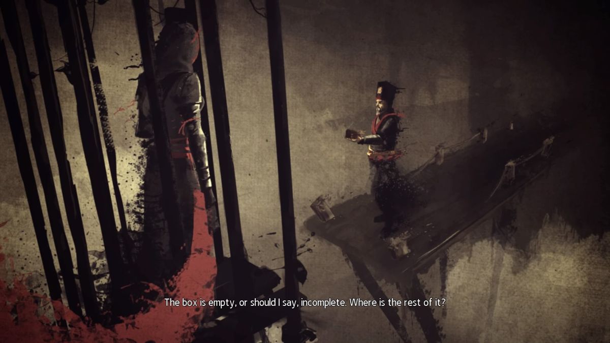 Assassin's Creed Chronicles: China (PlayStation 4) screenshot: The templars have stolen Shao Jun's box