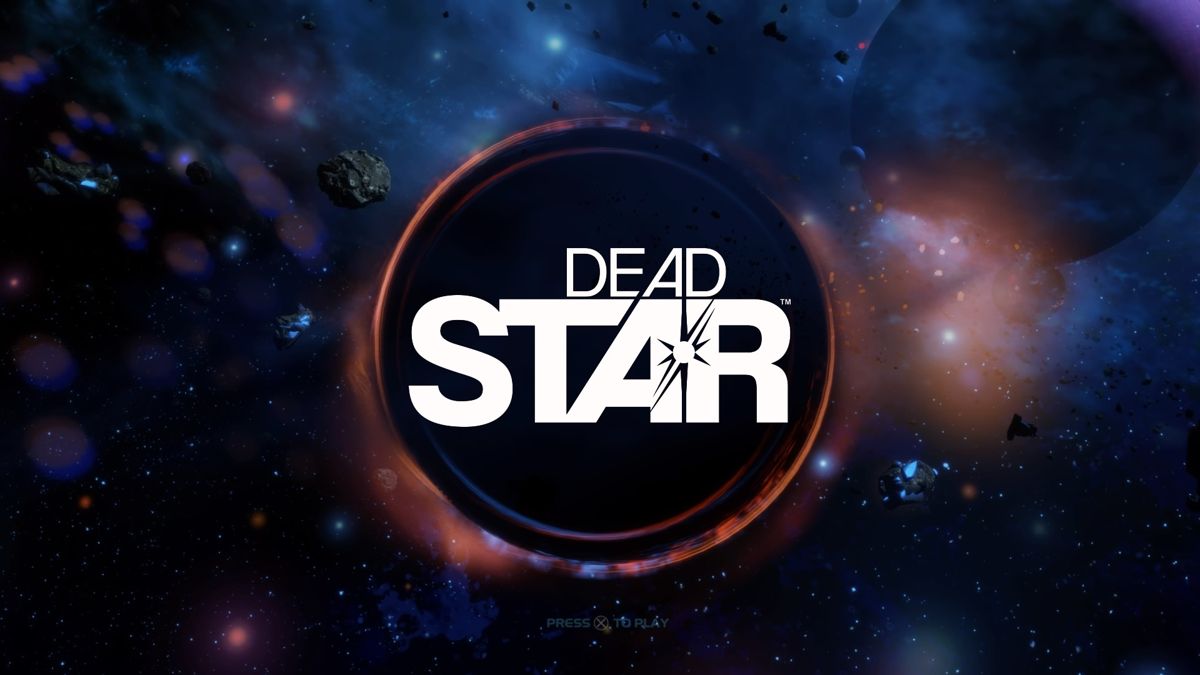 Dead Star (PlayStation 4) screenshot: Title screen