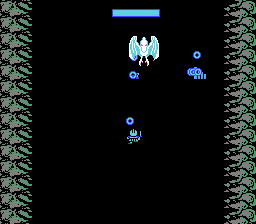 King's Knight (NES) screenshot: The Knight fights a boss monster.