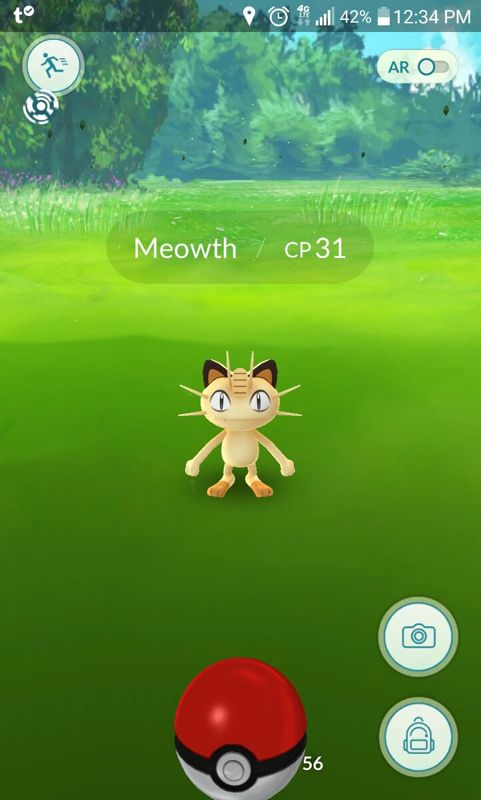 Screenshot of Pokémon GO (Android, 2016) - MobyGames