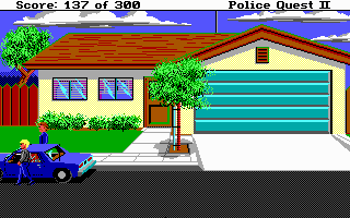 Police Quest 2: The Vengeance (DOS) screenshot: Marie's house