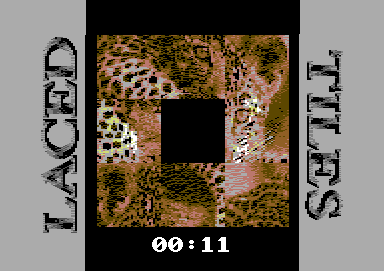 Laced Tiles (Commodore 64) screenshot: Level six