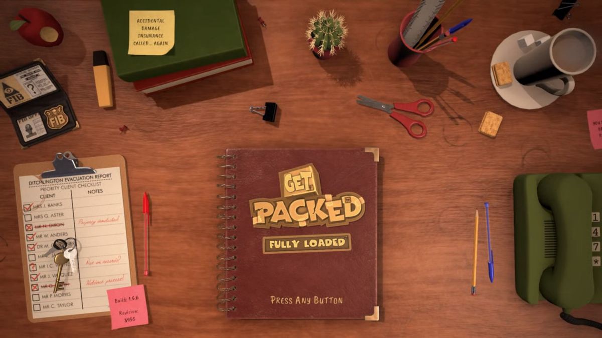 Get Packed: Fully Loaded (Stadia) screenshot: Title screen
